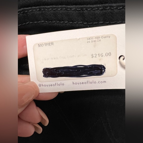 MOTHER NWT The Looker Ankle Frey Size 24 - Picture 5 of 12